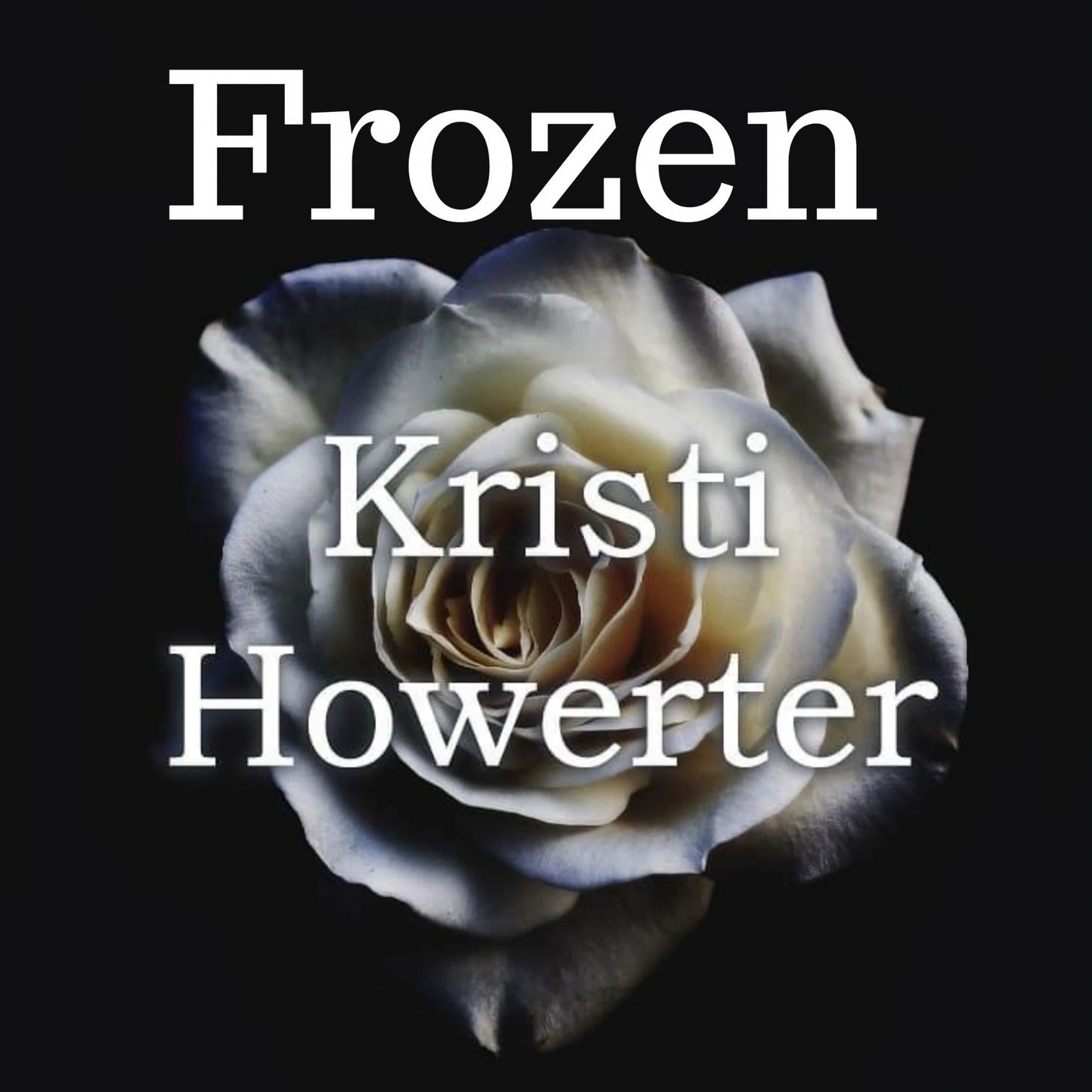 Frozen white rose album art Notebook